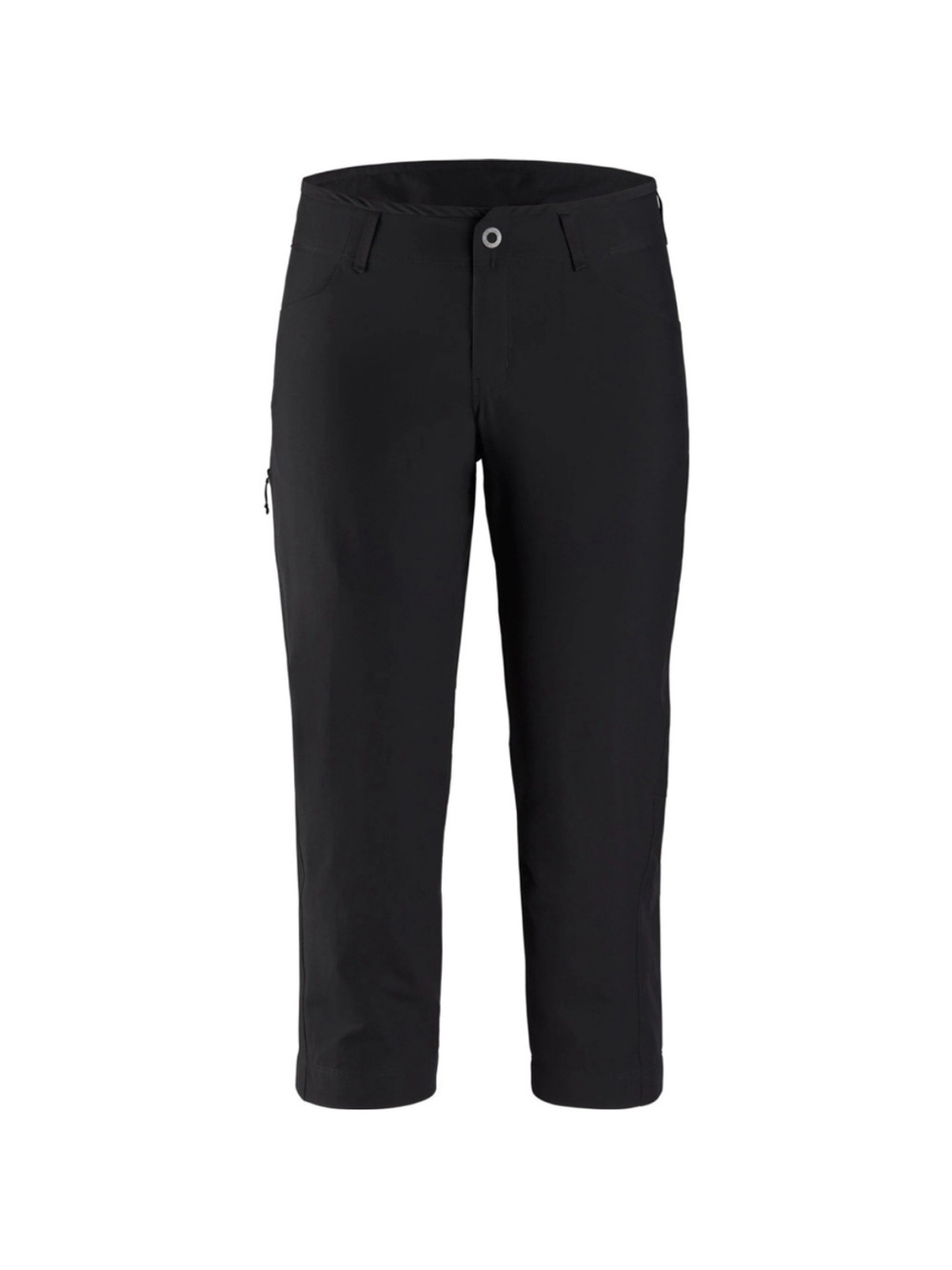 Arcteryx Creston Capri Hiking Gorpcore Pants Black Lightweight Quick Dry Tech 10